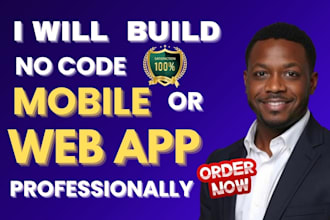 build custom no code apps or ai automation using bubble, adalo, glide