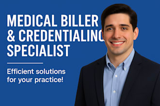 be your medical biller and credentialing specialist