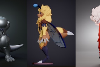 cyberpunk 3d character,anthro avatar for vrchat,protogens ,game character,nsfw