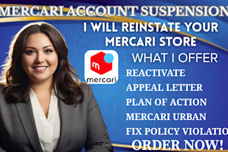 reinstate mercari account appeal mercari suspension reactivate mercari unban