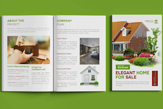 modern catalog and brochure design