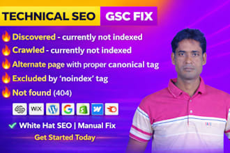 fix search console, google indexing issues, 404 and coverage errors