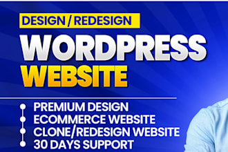 esign, redesign, copy clone wordpress website, ecommerce store