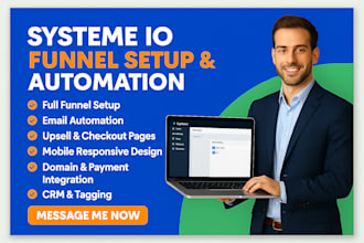 build your systeme io sales funnel and automate sales with systeme io