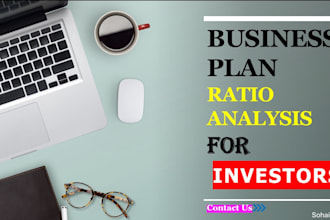 do financial forecasting, break even and ratio analysis