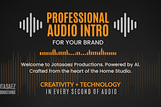 create custom musical intro for your brand in 24 hours express