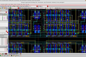 design and simulate schematics with verification on cadence virtuoso