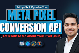 setup or fix meta pixel, facebook conversion API ga4 server side tracking by GTM