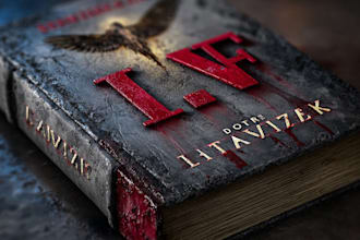 create professional book cover and sci fi book cover