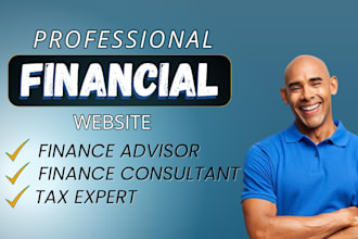 build squarespace financial planner tax consultant investment advisory insurance