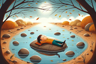 depict illustrations for a children storybook