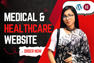 build medical website, healthcare website or hospital website on wordpress