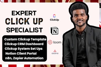 build up clickup workflow monday com asana make and project management expert