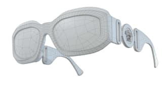 create sunglasses 3d and cad technical drawing
