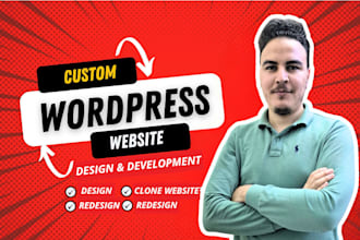 revamp wordpress website, redesign wordpress luxury website as best web designer