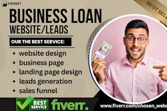 build business loan website loan website business loan leads mca website