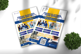 design a flyer, poster, business card or banner