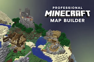 be your professional minecraft map builder