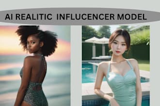 create ai influencer, ai model, ai art, 3d, 2d, ai fashion, clothing