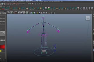facial rigging,mocap maya rig,quadruped 3d rig,face expression,3d minifigure,vrm