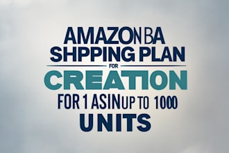 create amazon fba shipments plan and manage inventory shipping label
