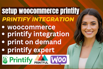 setup woocommerce printify, printify integration, woocommerce store setup, pod