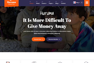 build a donation website for your nonprofit, ngo, charity, 501c3
