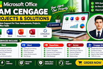 do your sam cengage, capstone projects in microsoft office