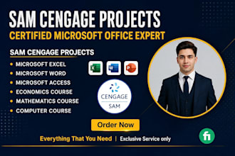 do your sam cengage, capstone projects in microsoft office