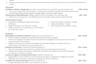 create ats friendly resumes and cover letters for canadian market