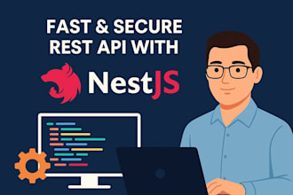develop fast and secure rest API with nestjs