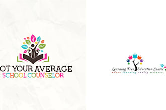 design kids childcare baby shop logo