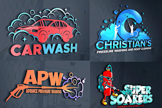 do cleaning, power washing and pressure washing logo