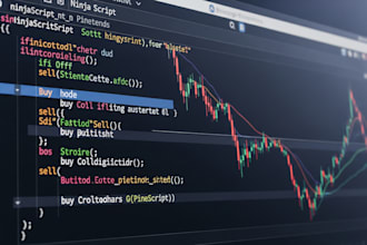 create ninjatrader strategies and tradingview pine script trading bots
