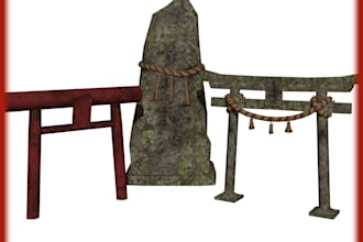 model and texture your psx, n64, retro style props ideas