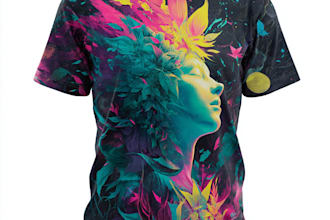 do custom t shirt design and t shirt illustration