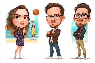 draw a caricature, cartoon caricatures