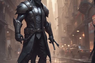 draw a comic character design
