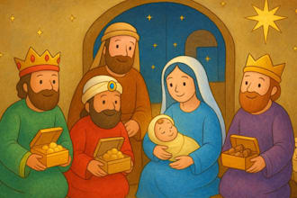 draw  bible and christian children book illustration