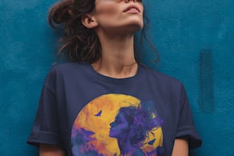 do custom t shirt design, graphic tshirt for merch by amazon