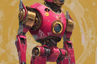 do your robot character for your sci fi projects for you
