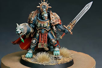 paint your warhammer 40k and age of sigmar miniatures