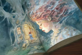 illustrate your book by watercolor