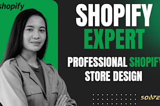 design a professional and responsive shopify store