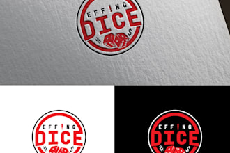 do awesome sports, dice logo design just your club