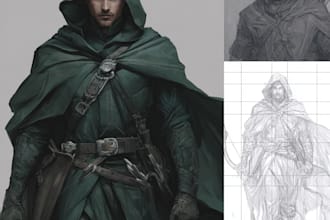 create super hero characters using ai art