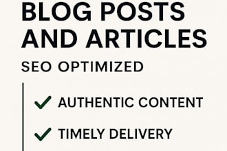 write SEO optimized islamic blog posts and articles