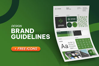 design comprehensive brand guidelines or a brand style guide