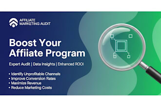 audit your affiliate program and give you optimization tips