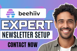 beehiiv newsletter setup beehiiv expert beehive landing page beehiiv newsletter